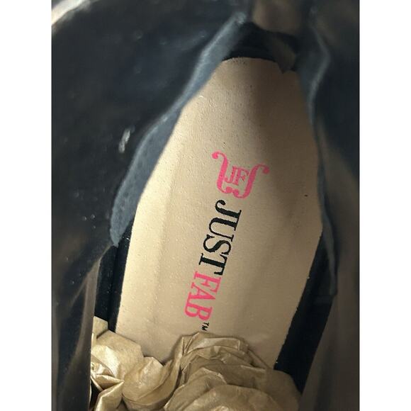 Just Fab Leopard Print High Heeled Animal Print Boots Kerrill Womens Size US 7.5 - Picture 8 of 10